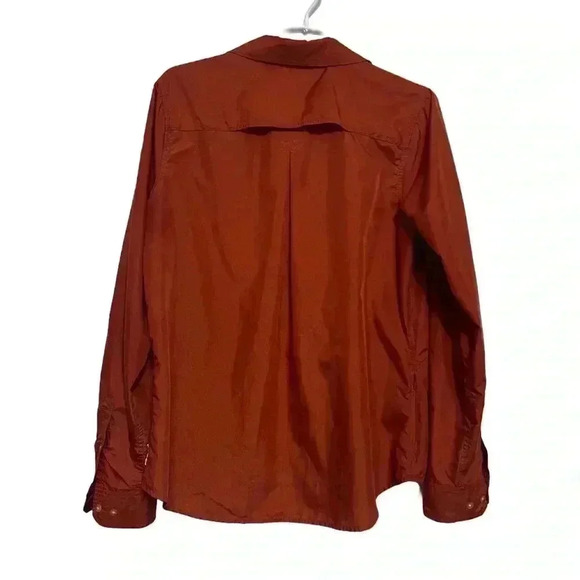 ExOfficio - BugsAway Tiburon Shirt - Men's Size L - Retro Red -Gorpcore Shirt - Picture 2 of 8